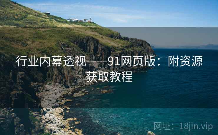 行业内幕透视——91网页版：附资源获取教程